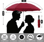 LLanxiry Compact Travel Umbrella, Mini Windproof Umbrellas - Image 4