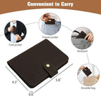 Jack&Chris Genuine Leather Handmade Passport Holder - Image 6