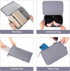 BAGAIL 6 Set/8 Set/10 Set Packing Cubes Various Sizes Packing Organizer - Image 6