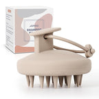AIMIKE Scalp Massager Shampoo Brush, Soft Silicone Hair Scrubber for Washing Hair, Dandruff Removal & Scalp Scrubber Hair Growth Stimulator, Scalp Brush/Exfoliator Brush On Dry & Wet Scalp