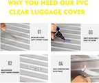 Clear PVC Luggage Cover Protectors - Image 5