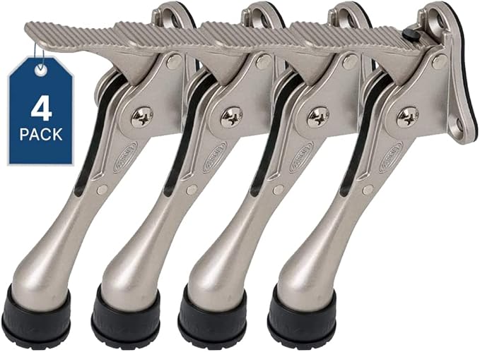 One Touch Kickdown Door Stopper, Door Holder, Heavy Duty Door Stops, Bottom of - Image 9