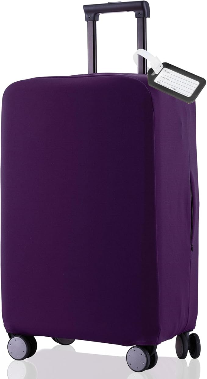 Travel Luggage Cover Protector Scratch-Resistant Fit 19-33 Inch Suitcase - Image 2