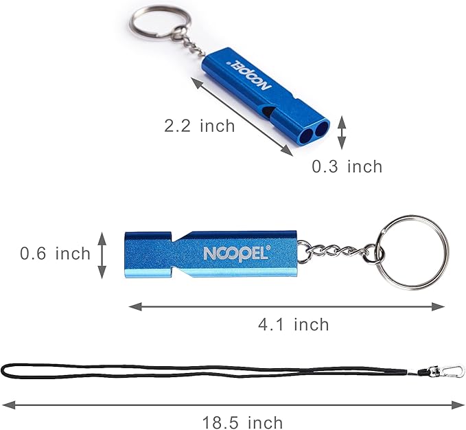 Noopel Emergency Whistles Lifeguard Safety Whistle - Image 3