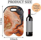 Wine Carrier Tote Personalized Bag - Image 2