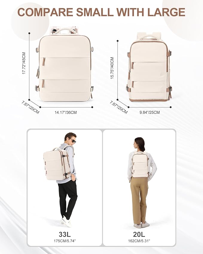 coowoz Travel Backpack Carry On - Image 7