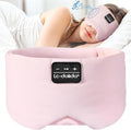 LC-dolida Sleep Mask with Bluetooth Headphones, Ice Silk Sleep Headphones with by LC-dolida