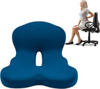 Buttocks Cushion for Office Chair Memory Foam Seat Pad for Butt Support by OuYezy
