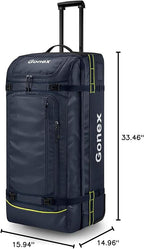 Gonex Rolling Duffle Bag with Wheels, 100L Water Repellent Large Wheeled Travel - Image 8