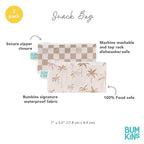 Bumkins Reusable Snack Bags, for Kids School Lunch and for Adults Portion - Image 5