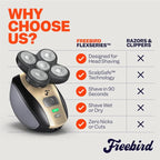 Freebird FlexSeries Electric Head & Body Hair Shaver - Image 7