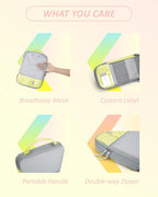 BAGSMART 6 Set Compression Packing Cubes - Image 5