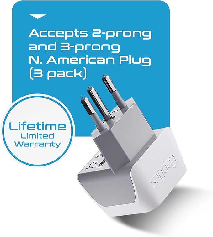 Ceptics Brazil Travel Adapter Plug - Image 6
