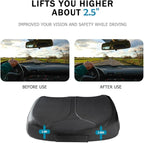 Leather Car Memory Foam Heightening Seat Cushion - Image 2