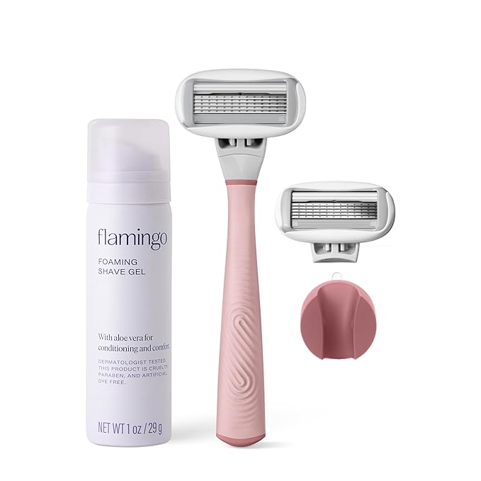 Flamingo Shaving Razor Set for Women by Flamingo
