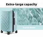 Trunk Luggage 24 Inch, Medium Checked Luggage - Image 2