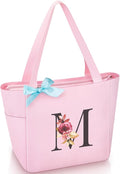 Vavabox Tote Bag, A-Z Initial Monogrammed Waterproof Tote Bag, Bridesmaid Gifts by Vavabox
