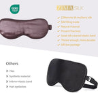 ZIMASILK Adjustable 100% 22 Momme Mulberry Silk Sleep Mask - Image 6