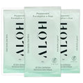 ALŌH Peppermint Eucalyptus + Aloe Sanitizing Hand Wipes by AL%C5%8CH