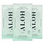 ALŌH Peppermint Eucalyptus + Aloe Sanitizing Hand Wipes by AL%C5%8CH