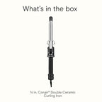 Conair Instant Heat 3/4-Inch Curling Iron, ¾-inch Barrel Produces Tight Curls, Hair Curler for Short to Medium Hair, 25 Heat Setting Hair Curling Iron, Black