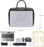 Accordian File Organizer with Handle, 15.6 in Laptop Bag Portable Document - Image 5