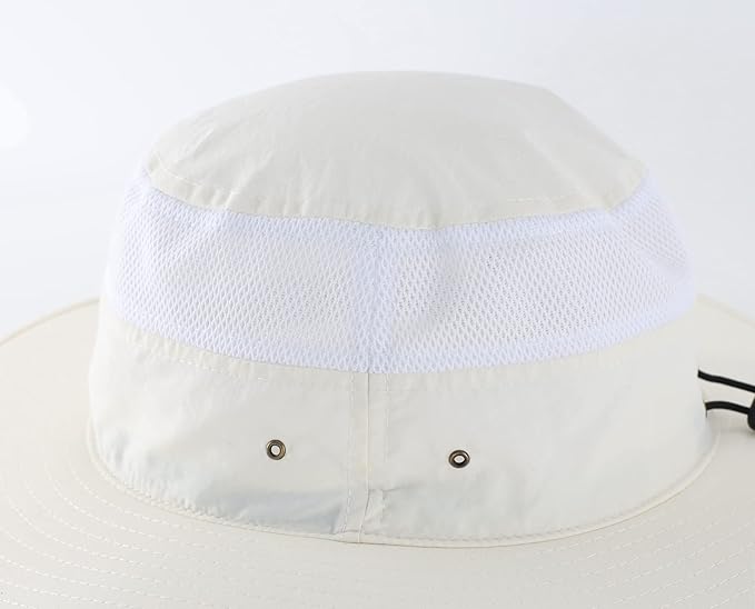 Home Prefer UPF 50+ Men's Sun Hat Wide Brim Bucket Hat UV Protection Hat - Image 5