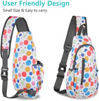 TITECOUGO Small Sling Bag, Lightweight Crossbody Backpack - Image 3