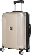 20 Inch Lightweight Expandable Carry On Luggage, PC Hardside Suitcase by Pirtecin