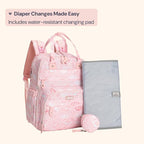 BabbleRoo Diaper Bag Backpack - Image 7
