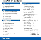 First Aid Only 313 Piece Home & Go Emergency First Aid Kit - Image 2