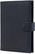 RFID Slim Passport Holder for Travel – Leather Passport Wallet for Women & Men by Genuineleatherwallet