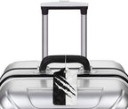 Black Against White Pattern Luggage Tags - Image 5