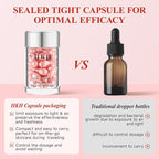 HKH Retinol Serum Capsules for Face: 48 Caps Anti-Aging Wrinkle Skincare Night Serum - Vitamin A & E Facial Oil for Women - Firming Smoothing & Skin Hydration & Moisturization - Travel-Friendly