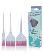 3 Pack Hair Color Brush Set - Professional Hair Dye Brush for Stylist, for Highlighting, Tint and Coloring Sections - Women Men Salon Use Home DIY Dyeing