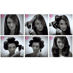 LIGICKY Blowout Brush Set with 1.9’’ Detachable Barrels Round Brushes Hair Styling Tool, 1 Handle 5 Barrels, Small