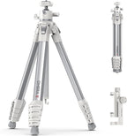 ULANZI Ombra Ⅱ Camera Travel Tripod White, 61.5" Aluminum Tripod Foldable by ulanzi