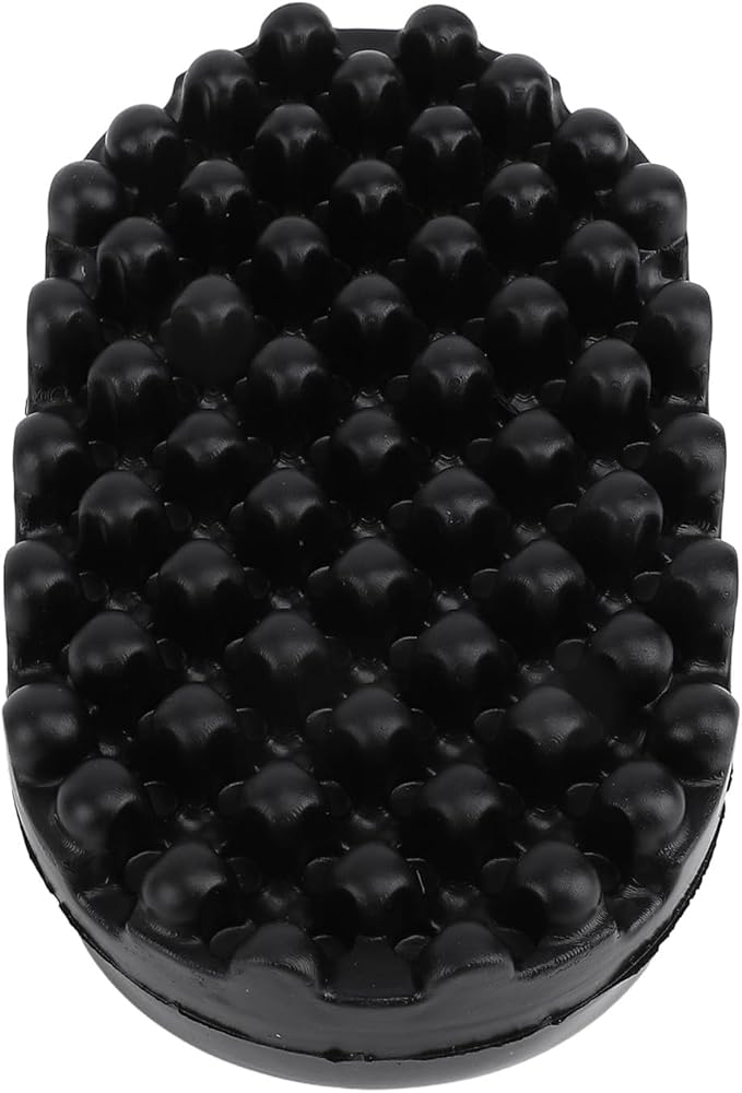 Rubber Curling Hair Brush - Twist King Sponge for Afro Hair, Washable Curl Sponge Styling Tool (Dense Tooth)