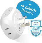 Ceptics Australia, New Zealand, China Travel Plug Adapter by - Image 3