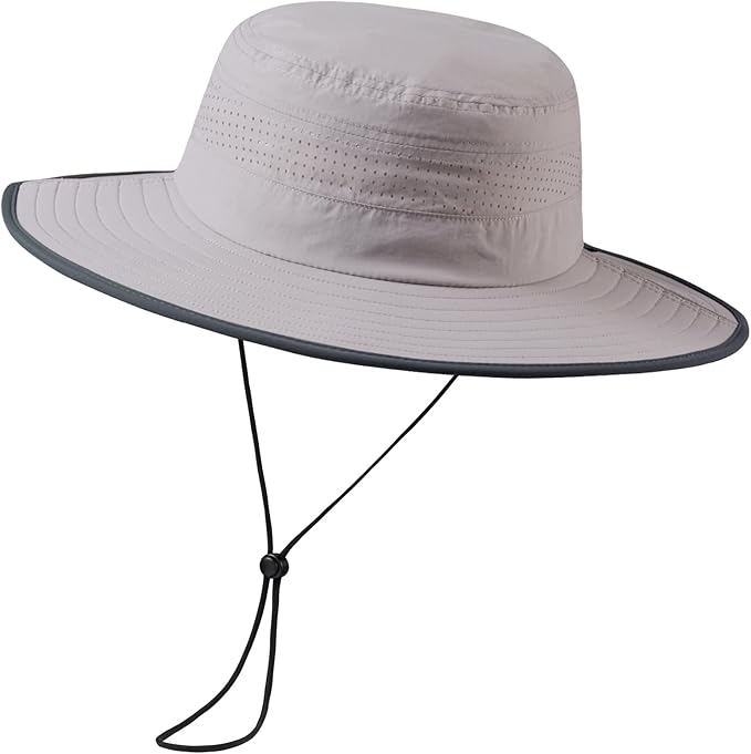 UPF 50+ Foldable Brim Water-Resistant Sun Bucket Hat by UVSAI