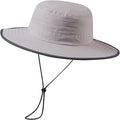 UPF 50+ Foldable Brim Water-Resistant Sun Bucket Hat by UVSAI