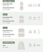 Narwey 6 Set Compression Packing Cubes - Image 4