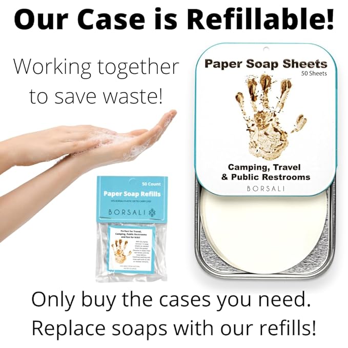 BORSALI Paper Soap Sheets - Image 6