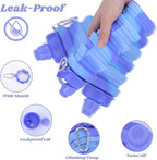 Collapsible Water Bottle for Adults, Reusable Silicone Foldable Water Bottles - Image 4