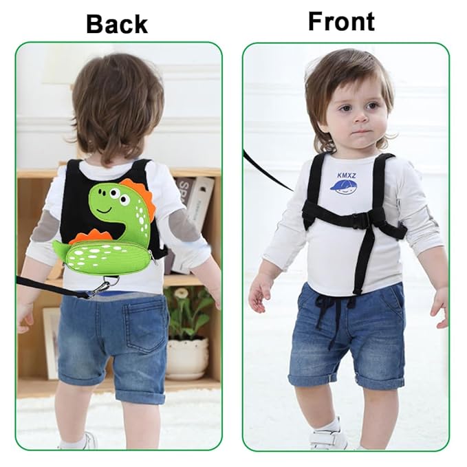 Accmor Toddler Harness Leash, Cute Dinosaur Kids Harness Child Leash - Image 7