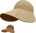 Sun Hats for Womens Wide Brim UV Protection Fishing Hats Packable Reversible by huablo