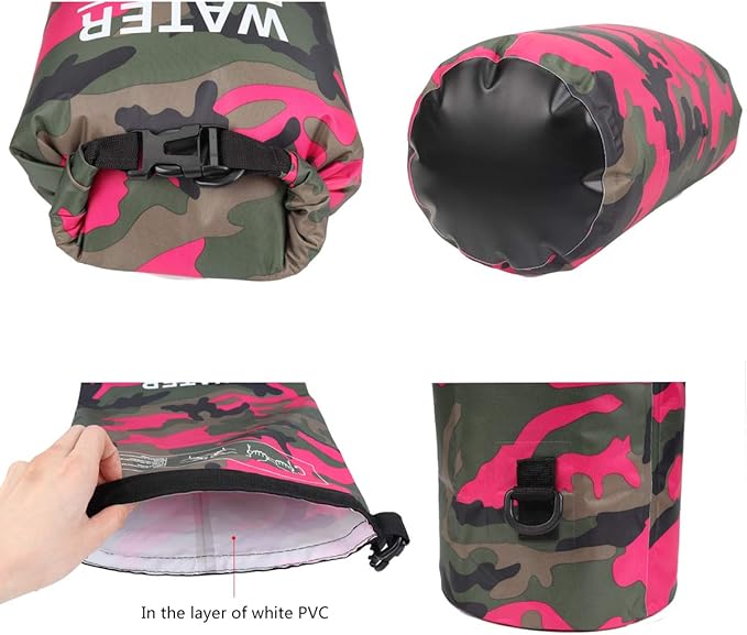 Waterproof Dry Bag 2L/5L/10L/15L/20L/30L, Roll Top Sack Keeps Gear Dry - Image 3
