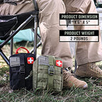 250 Pcs Survival First Aid Kit (Tan)