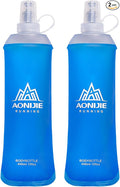 TRIWONDER TPU Soft Folding Water Bottles BPA-Free Collapsible Flask by TRIWONDER