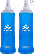 TRIWONDER TPU Soft Folding Water Bottles BPA-Free Collapsible Flask by TRIWONDER